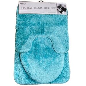 3 Pc Bathroom Rug Set NWT